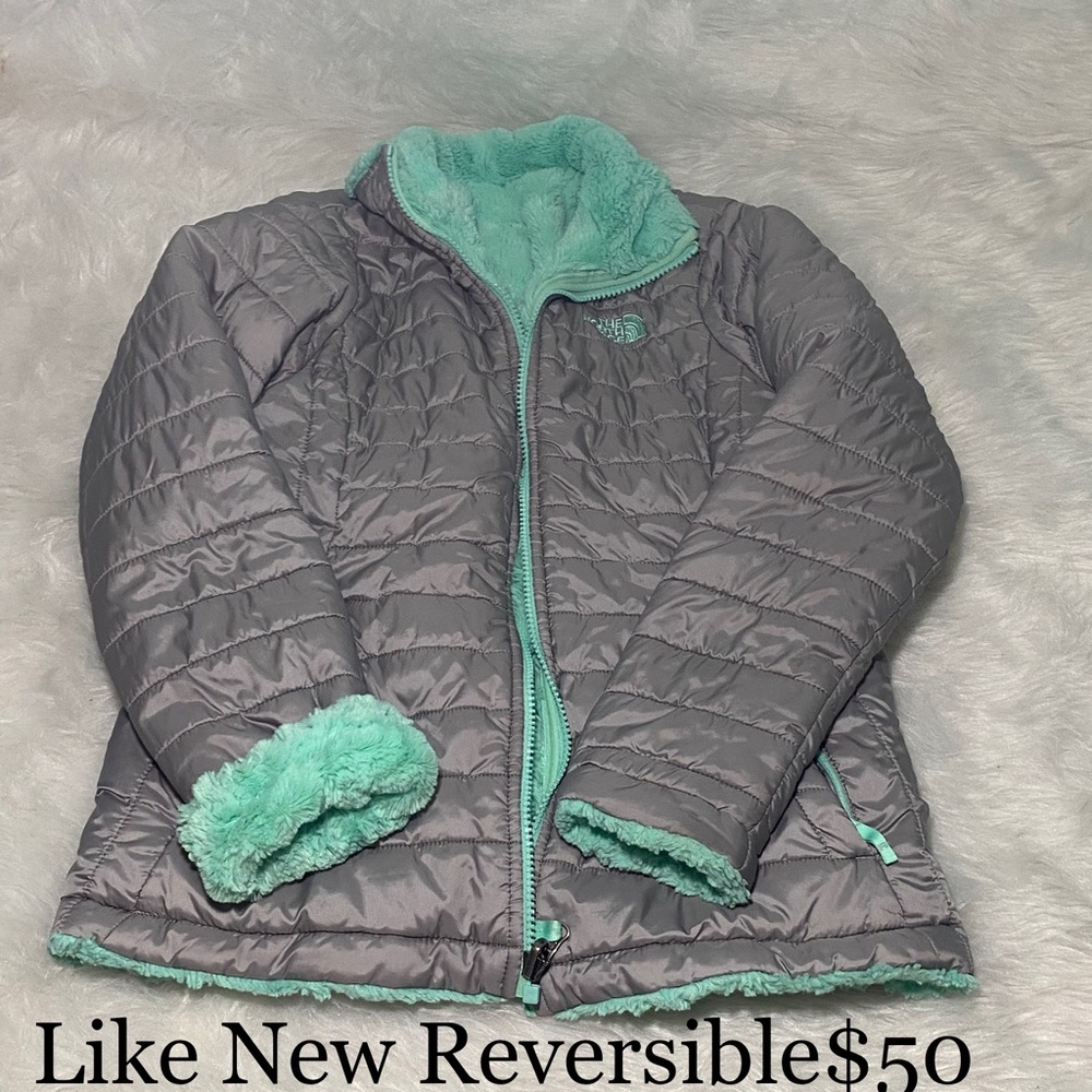 EUC Girls 12/14 North Face coat